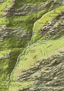Mapa de la ruta